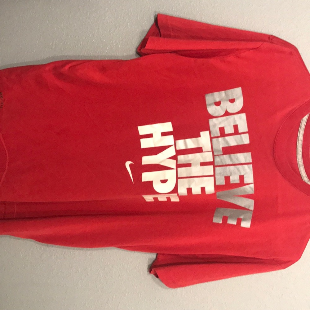 Buy1get1free Believe the hype Nike shirt